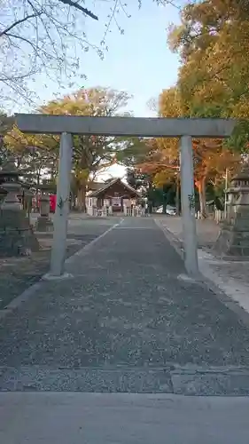 熊野三社の鳥居