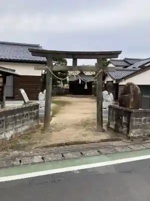 大内神社の鳥居