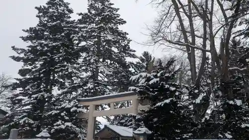 顕勲神社（旭川神社）の鳥居