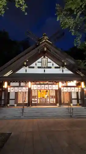 新琴似神社の本殿