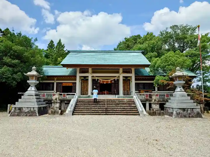 笠原神明宮の本殿・本堂