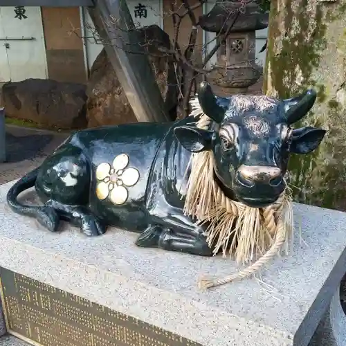 新井天神北野神社の狛犬