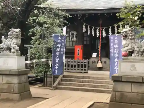 神明氷川神社の本殿