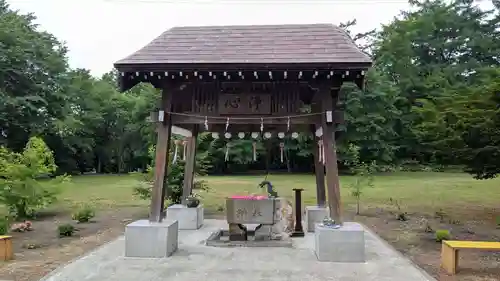 鹿追神社の手水舎