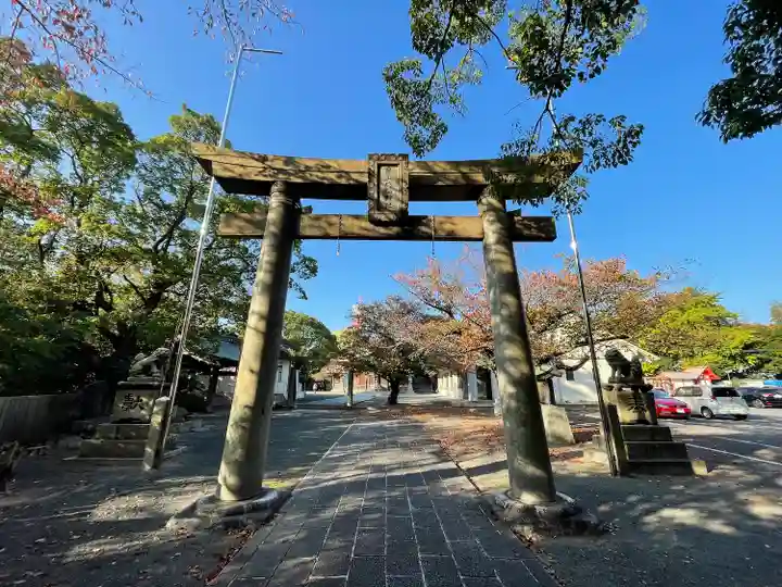 豊山八幡神社の鳥居
