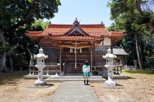 高江神社の本殿・本堂