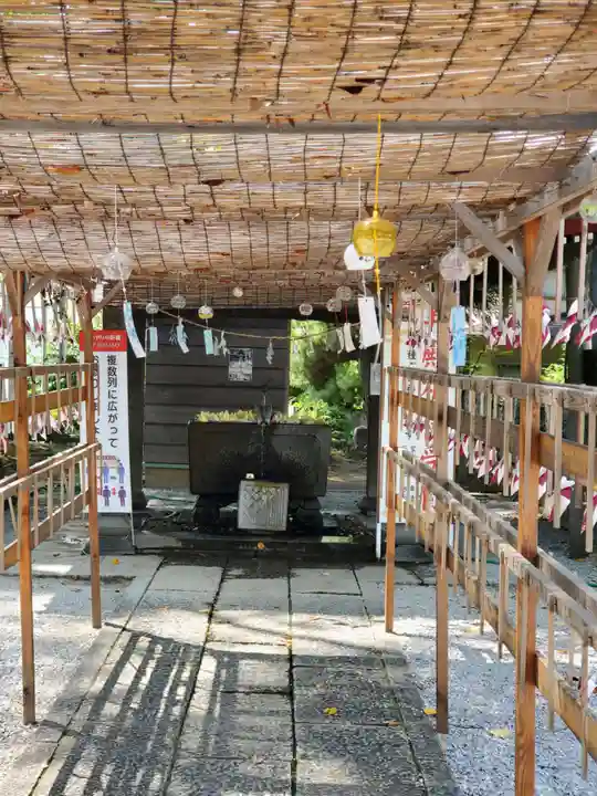 上野総社神社の手水舎