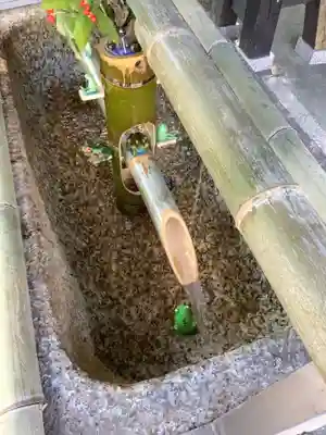 富部神社の手水舎