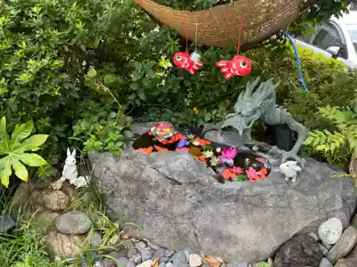 三輪神社の手水舎