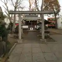 打越天神北野神社の鳥居