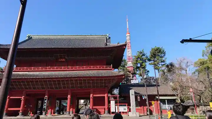増上寺の山門・神門