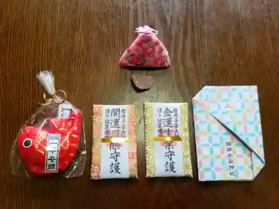櫻井子安神社の授与品その他