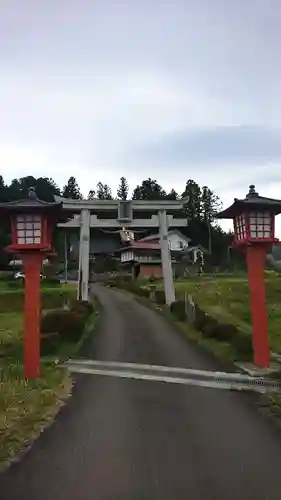 駒形根神社の鳥居