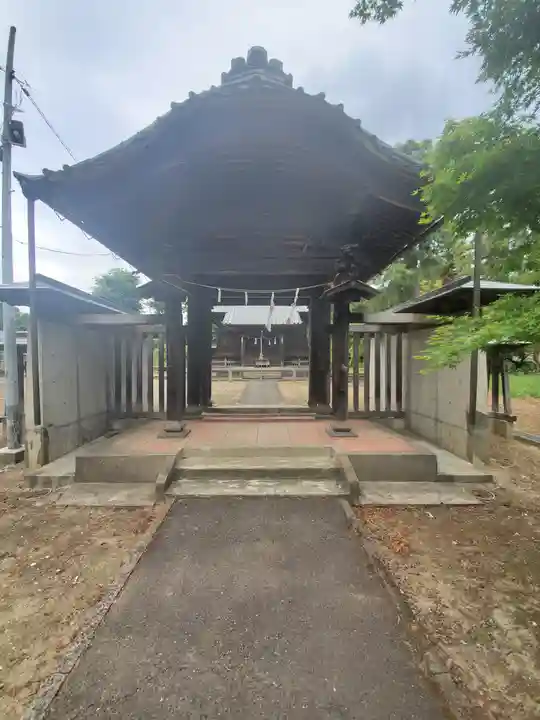 大我井神社の山門・神門