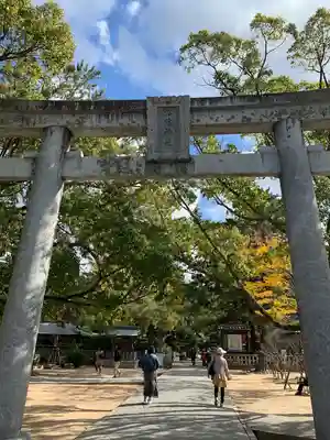 松陰神社の鳥居