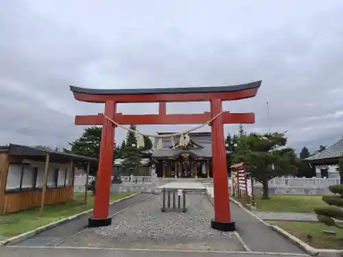 美瑛神社の鳥居