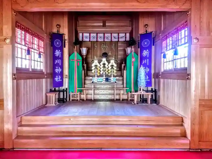 新川神社の本殿・本堂