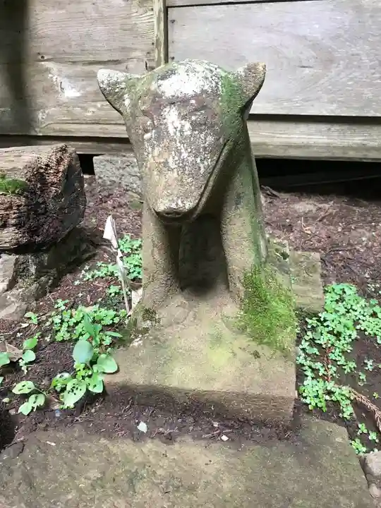 大嶽神社の狛犬