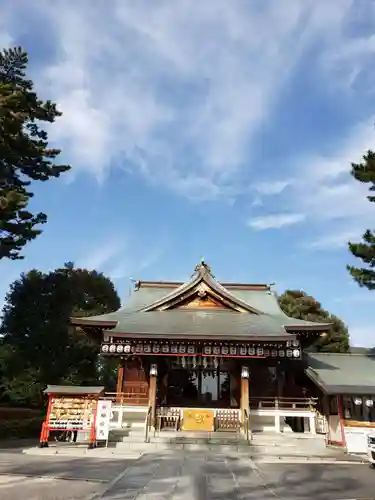 中野沼袋氷川神社の本殿・本堂