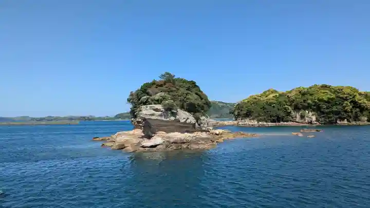 和多津美神社の自然