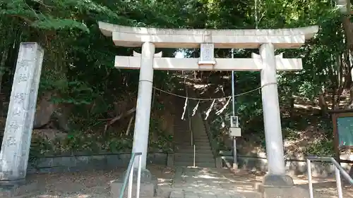 吉田杉山神社の鳥居