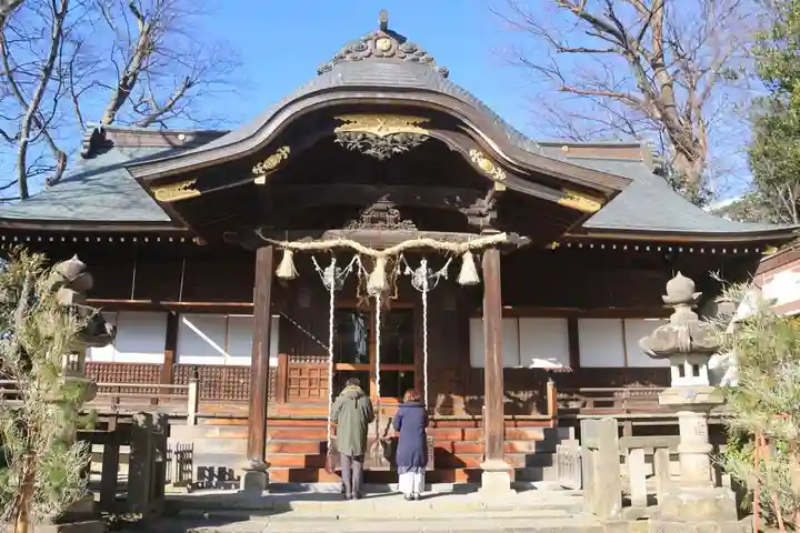 安積國造神社の本殿・本堂