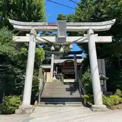 鳩ヶ谷氷川神社の鳥居