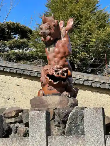 宗忠神社の狛犬