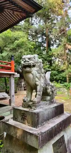 熊野神社の狛犬