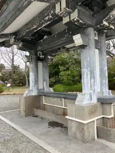 豊國神社の手水