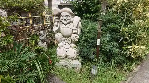 成子天神社の像