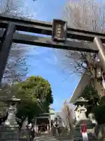 諏訪神社の鳥居