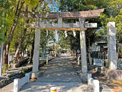 大井神社の鳥居