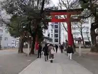 花園神社の鳥居