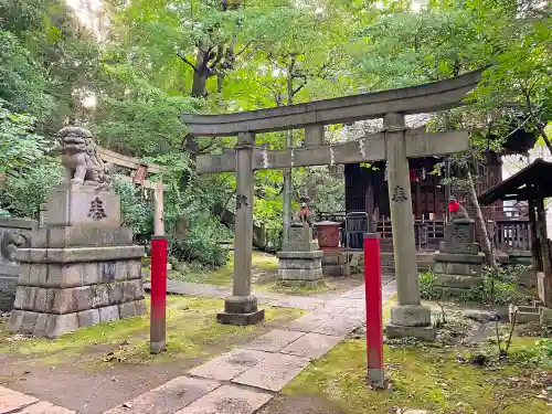 赤坂氷川神社の鳥居