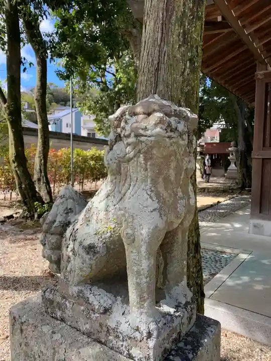 市杵島姫神社の狛犬