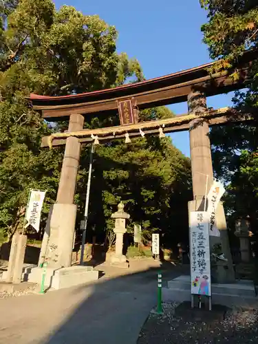 府八幡宮の鳥居