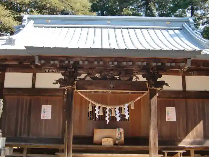 雨引千勝神社の本殿・本堂