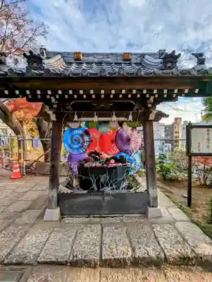 法輪寺の手水舎