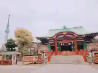 亀戸天神社の本殿・本堂
