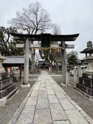 縣神社の鳥居