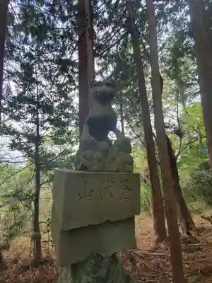 釜山神社の狛犬