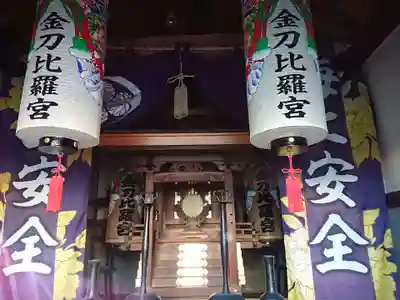 金比羅堂の本殿・本堂