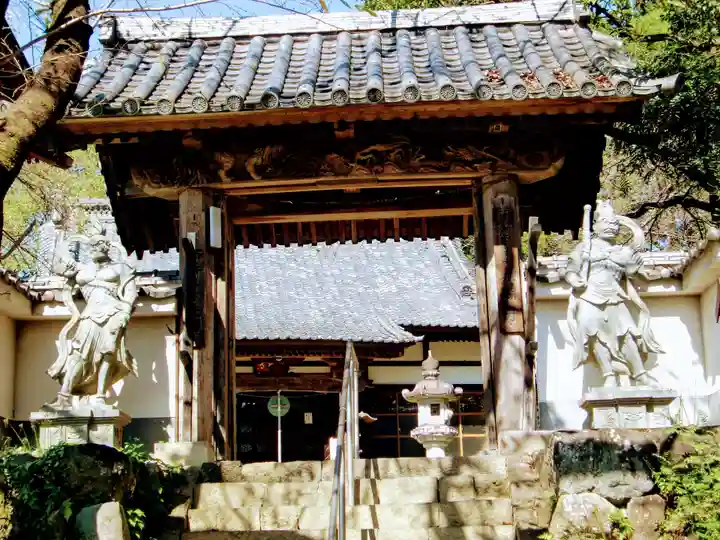 珊瑚寺の山門・神門