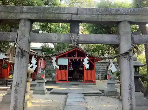 生國魂神社の鳥居