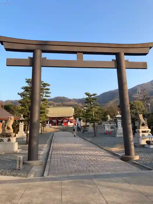 亀山神社の鳥居