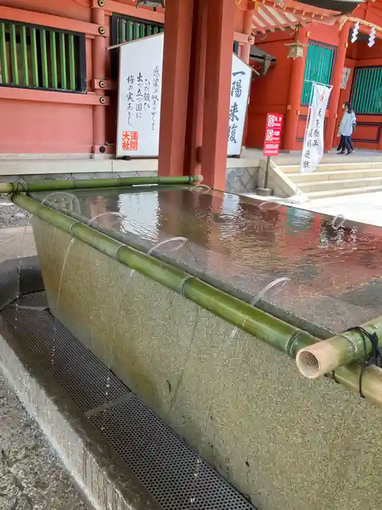 富士山本宮浅間大社の手水舎