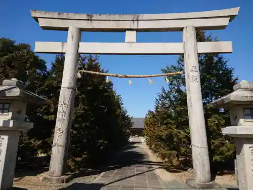 熊野社の鳥居