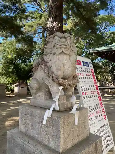 岩屋神社の狛犬