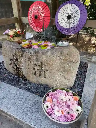 彌都加伎神社の手水舎